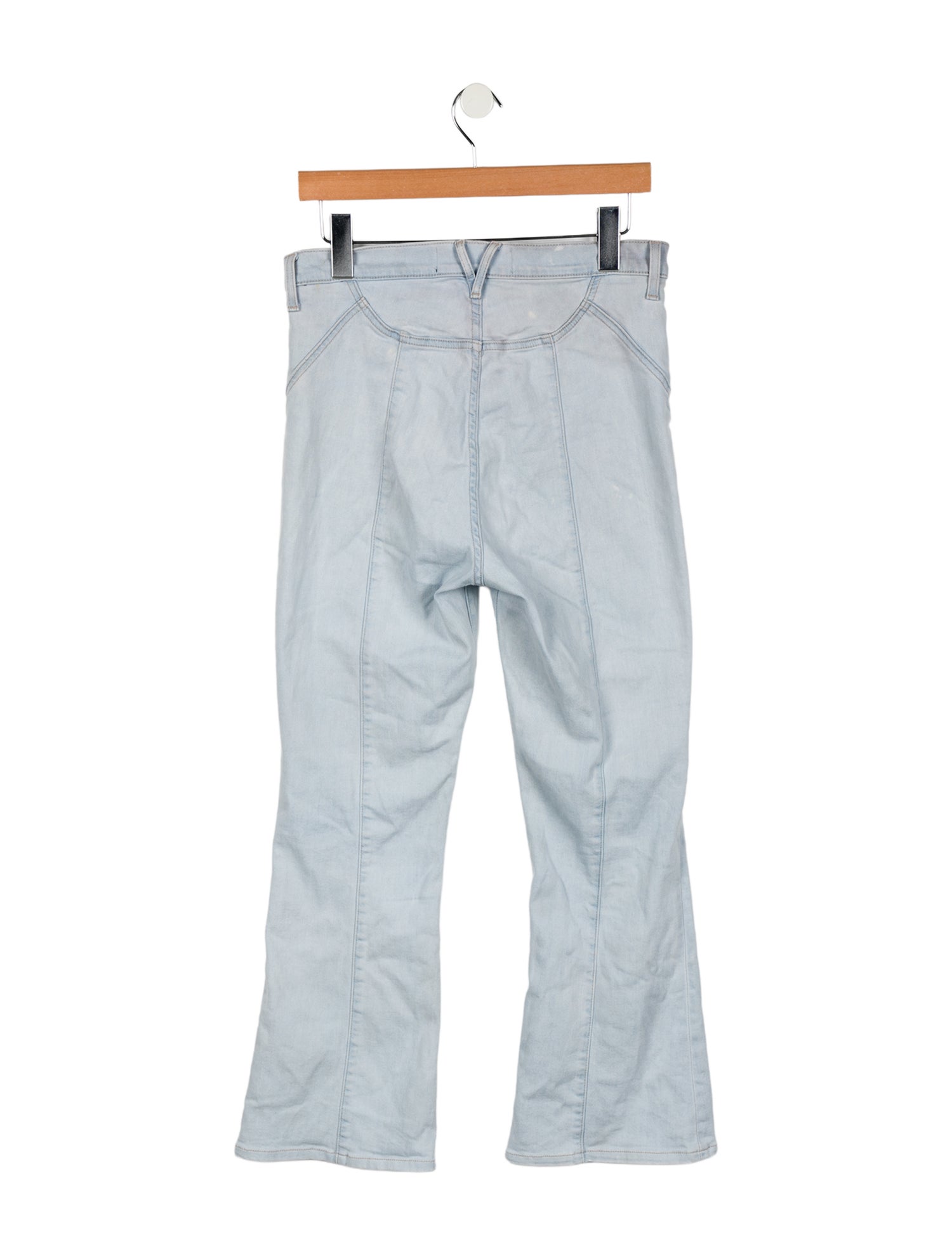 Veronica Beard High-Rise Wide Leg Jeans