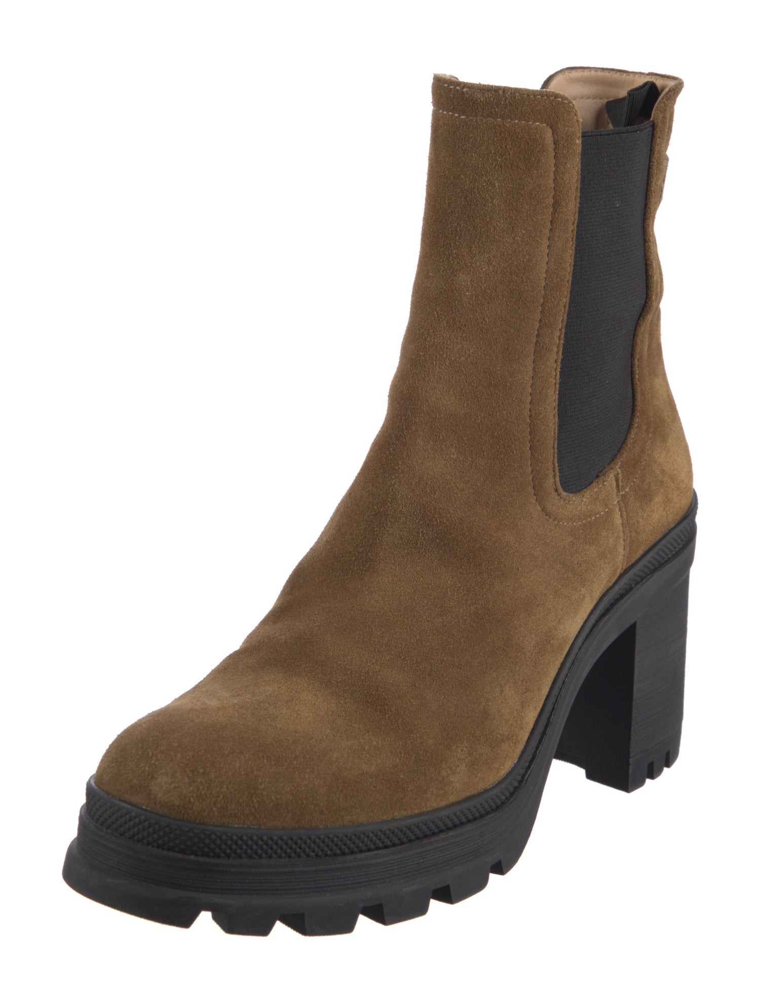 Veronica Beard Suede Chelsea Boots