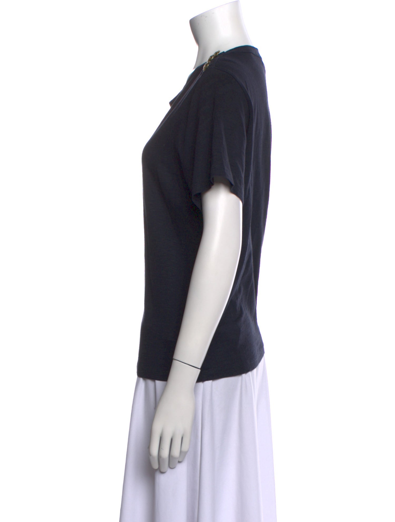 Veronica Beard Graphic Print Crew Neck T-Shirt