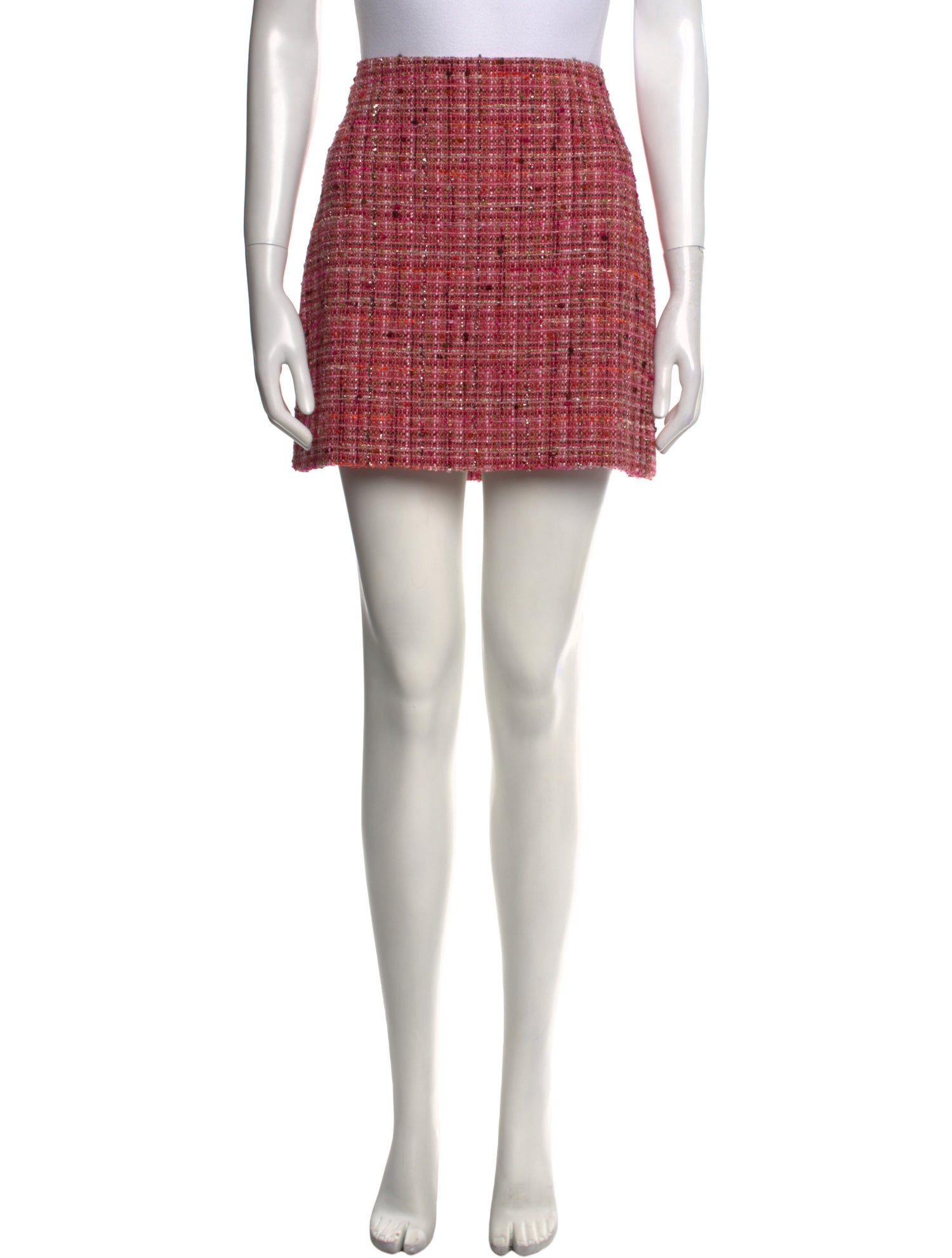 Veronica Beard Tweed Pattern Mini Skirt w/ Tags