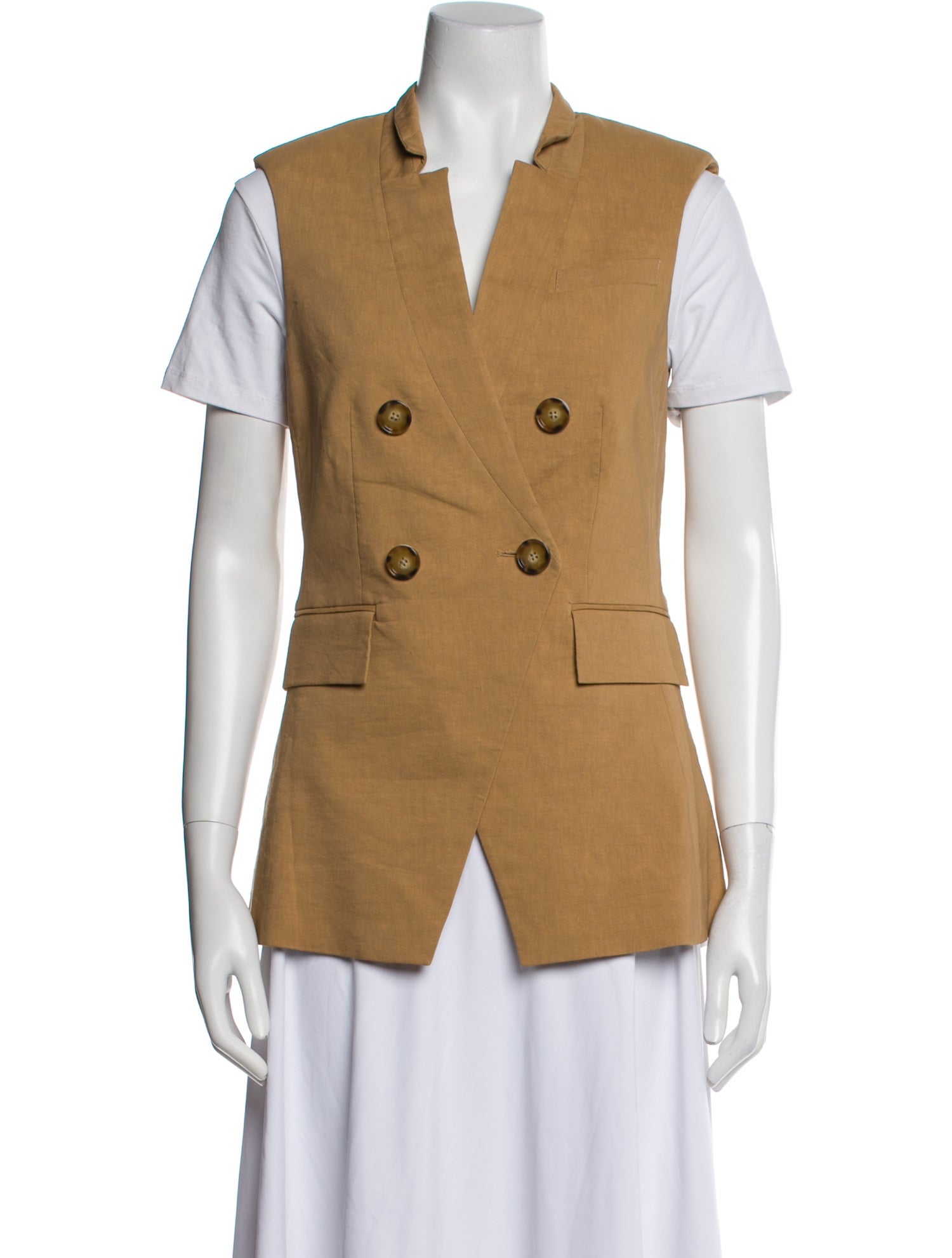Veronica Beard Linen Vest