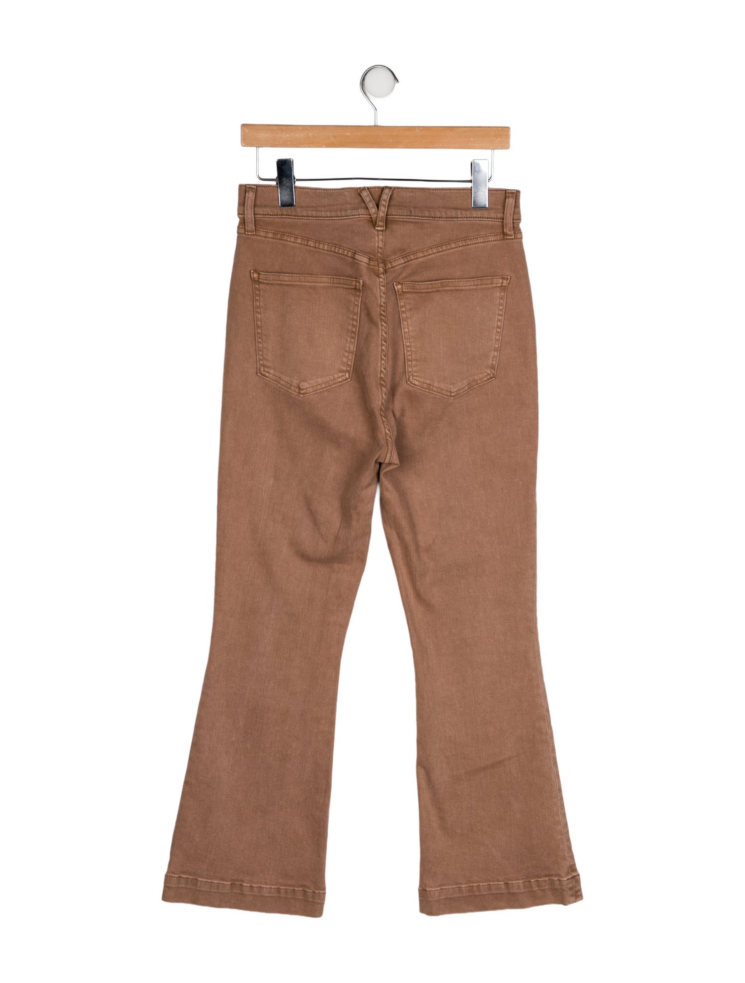 Veronica Beard High-Rise Wide Leg Jeans