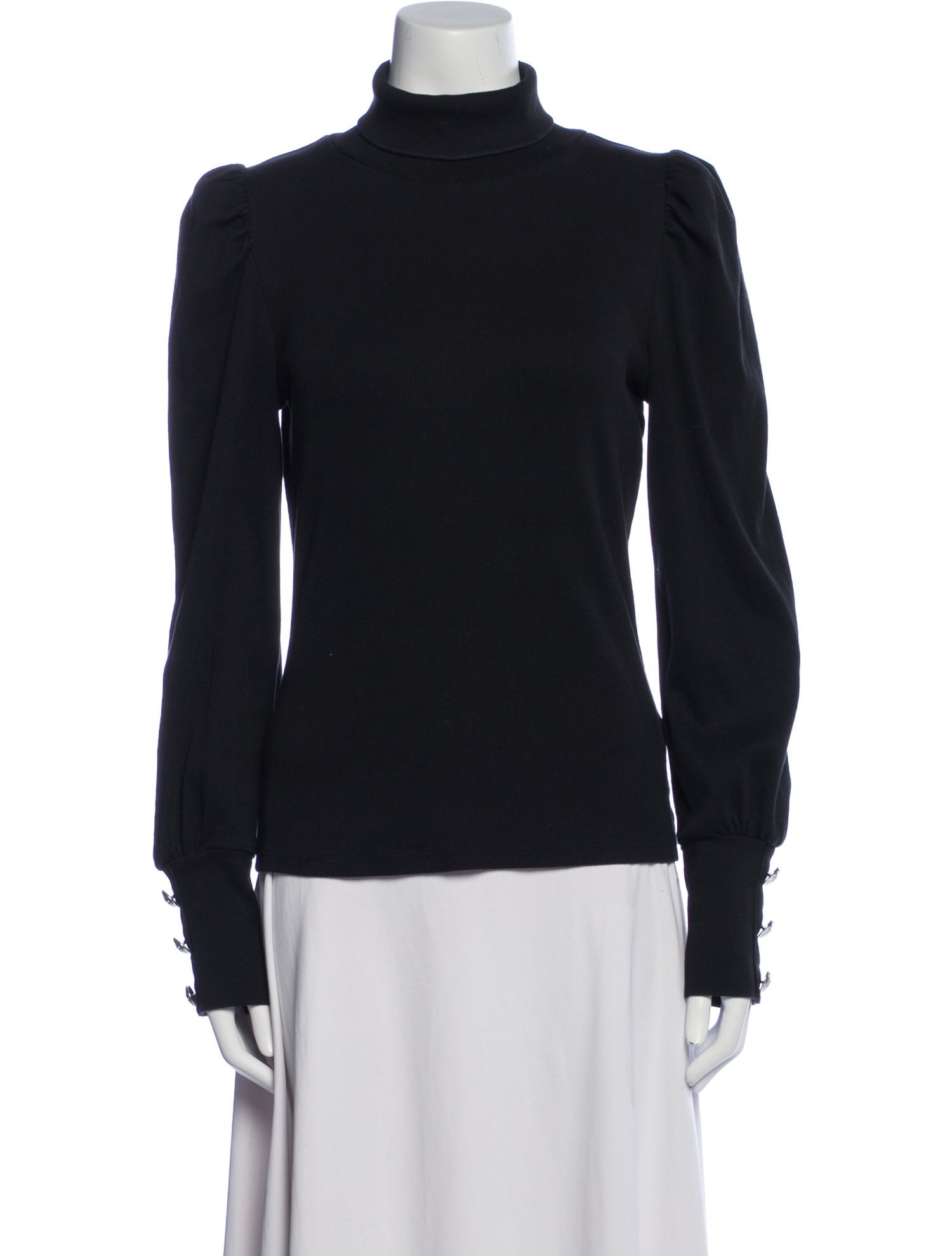 Veronica Beard Turtleneck Long Sleeve Sweatshirt