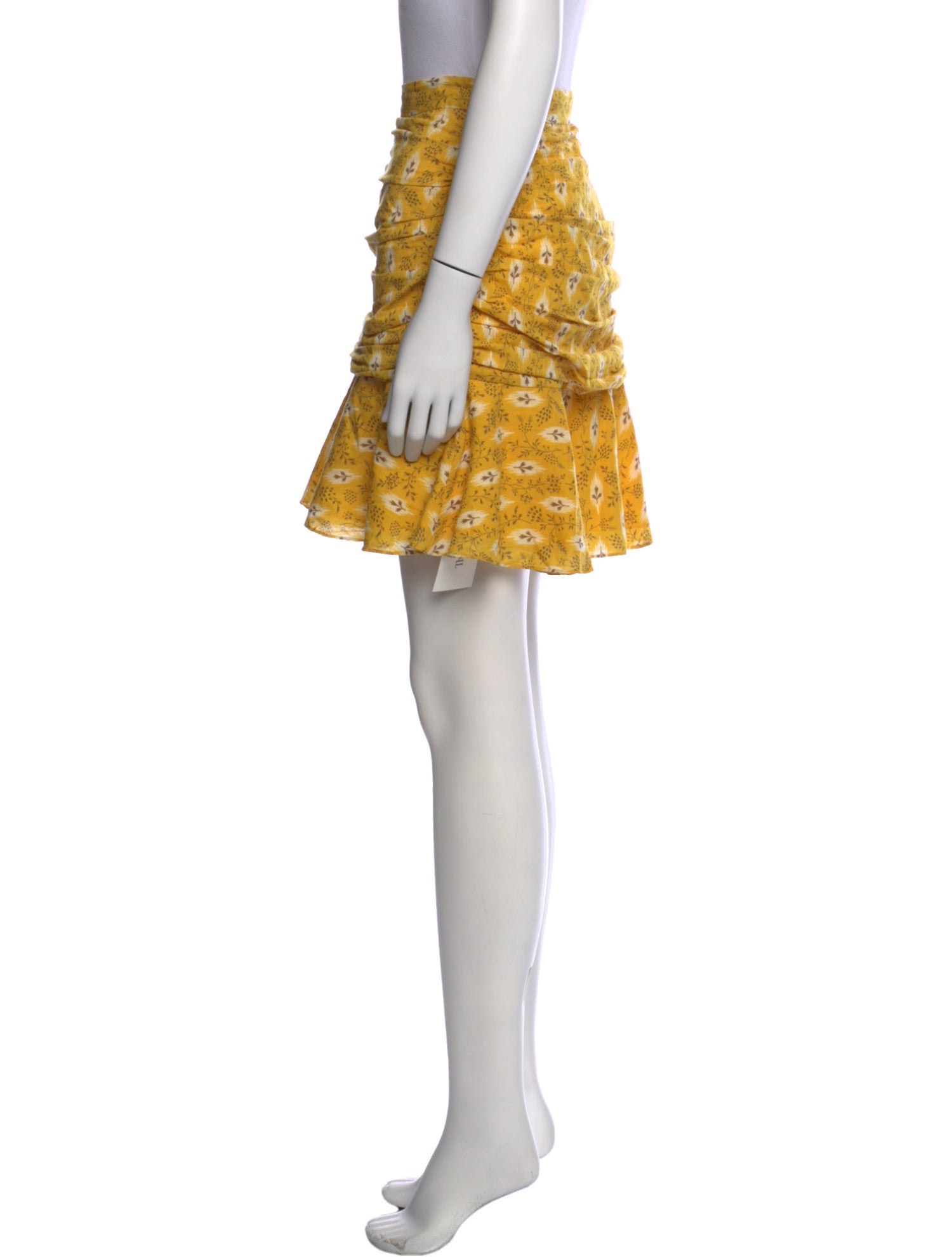 Veronica Beard Floral Print Knee-Length Skirt