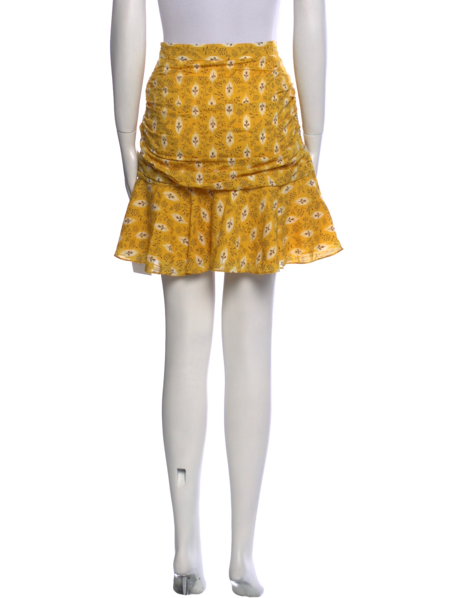 Veronica Beard Floral Print Knee-Length Skirt