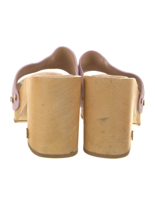 Veronica Beard Suede Studded Accents Slides