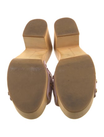 Veronica Beard Suede Studded Accents Slides