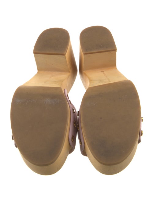 Veronica Beard Suede Studded Accents Slides