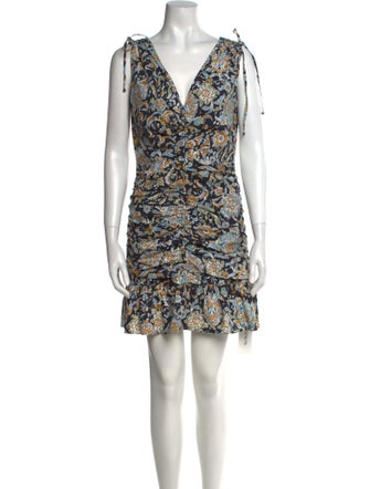 Veronica Beard Printed Mini Dress