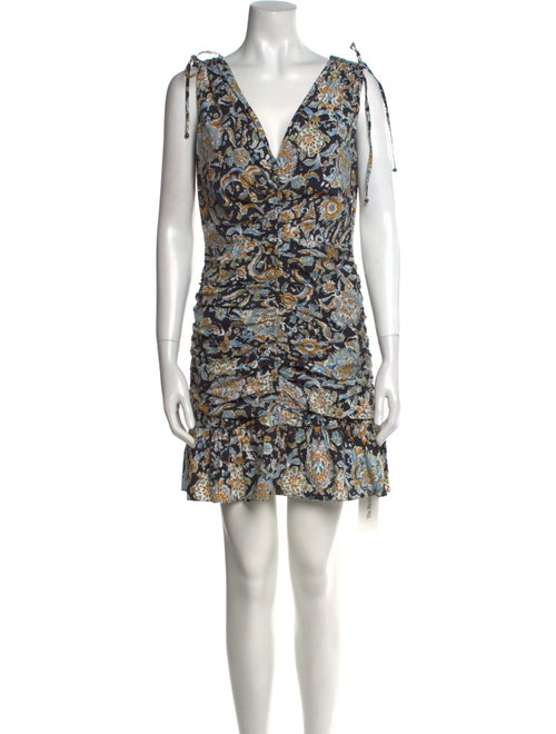 Veronica Beard Printed Mini Dress