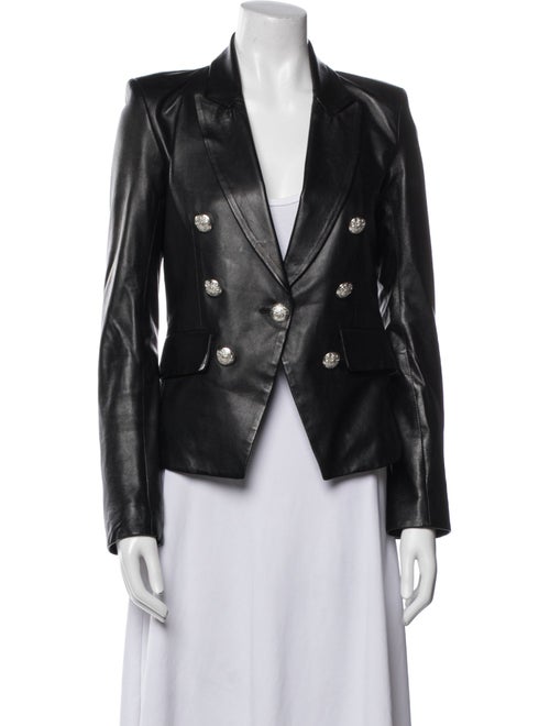 Veronica Beard Leather Blazer
