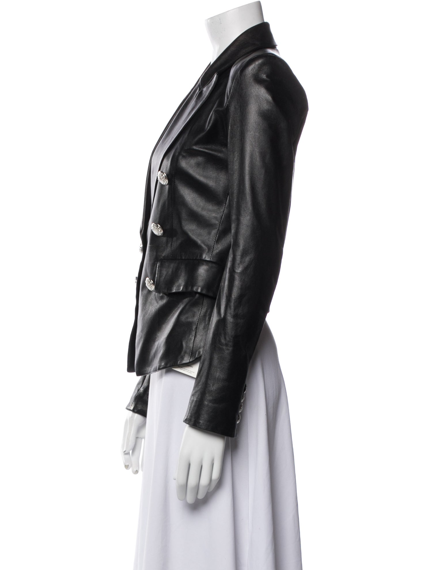 Veronica Beard Leather Blazer
