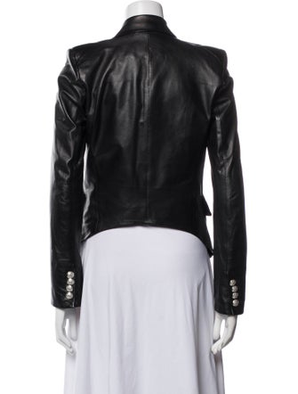 Veronica Beard Leather Blazer