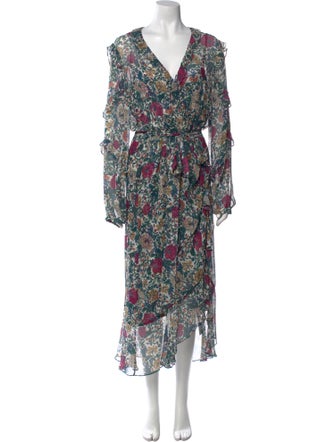 Veronica Beard Silk Long Dress