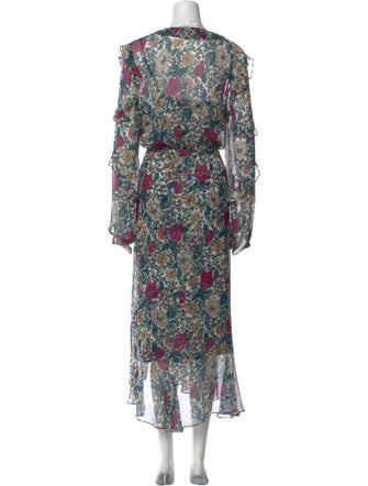 Veronica Beard Silk Long Dress