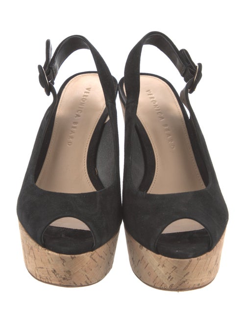 Veronica Beard Suede Slingback Pumps