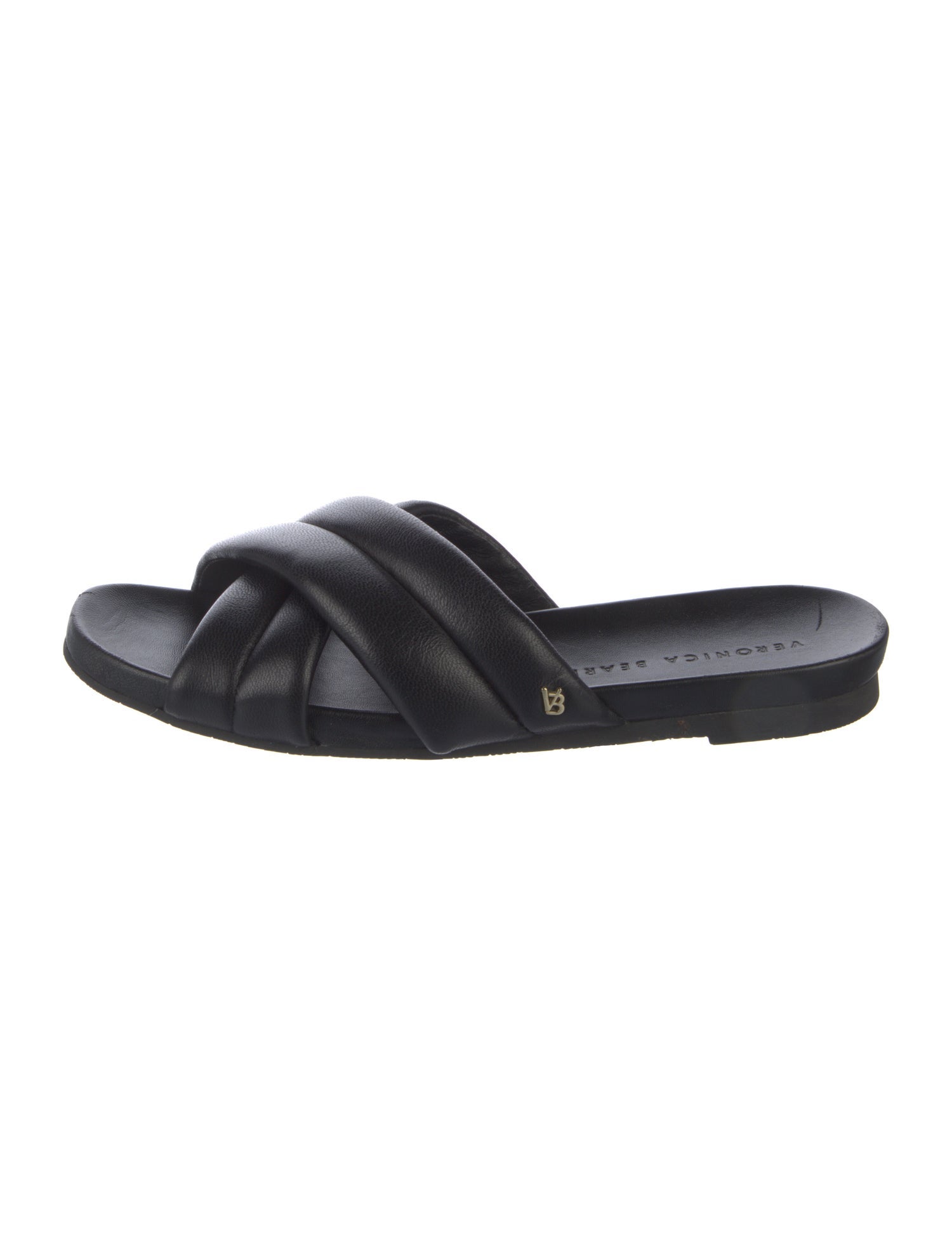 Veronica Beard Leather Slides