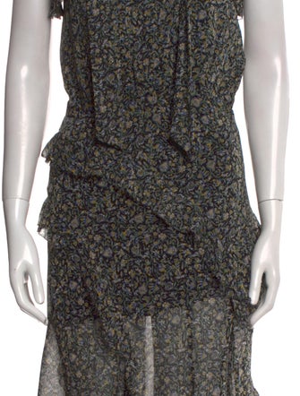 Veronica Beard Printed Long Dress