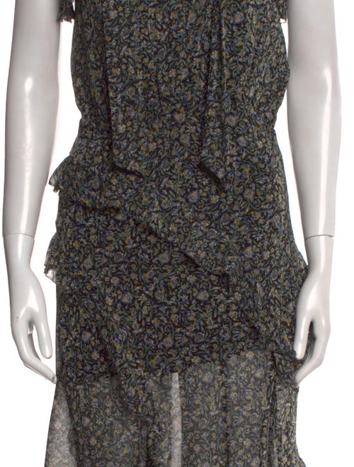 Veronica Beard Printed Long Dress