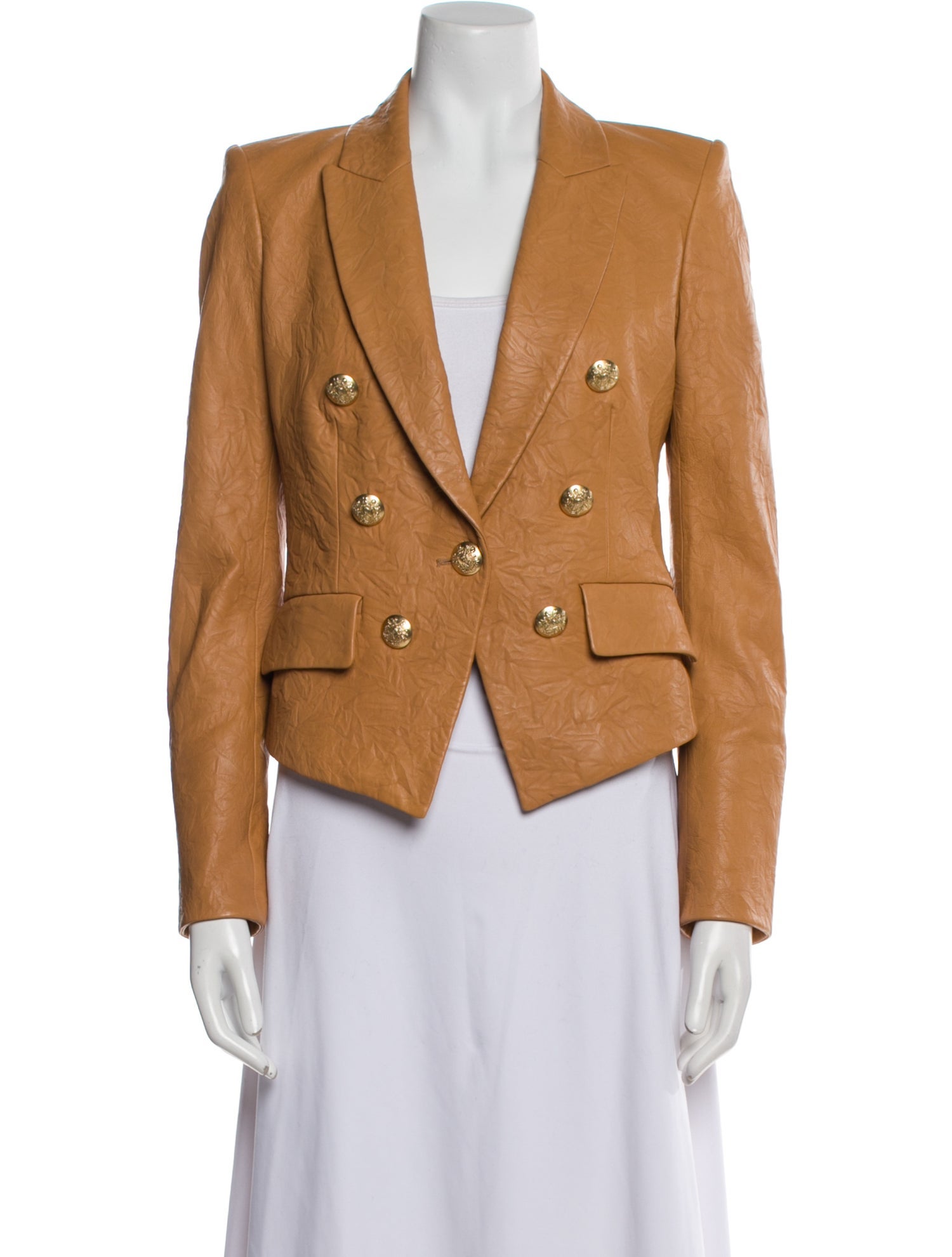 Veronica Beard Leather Blazer