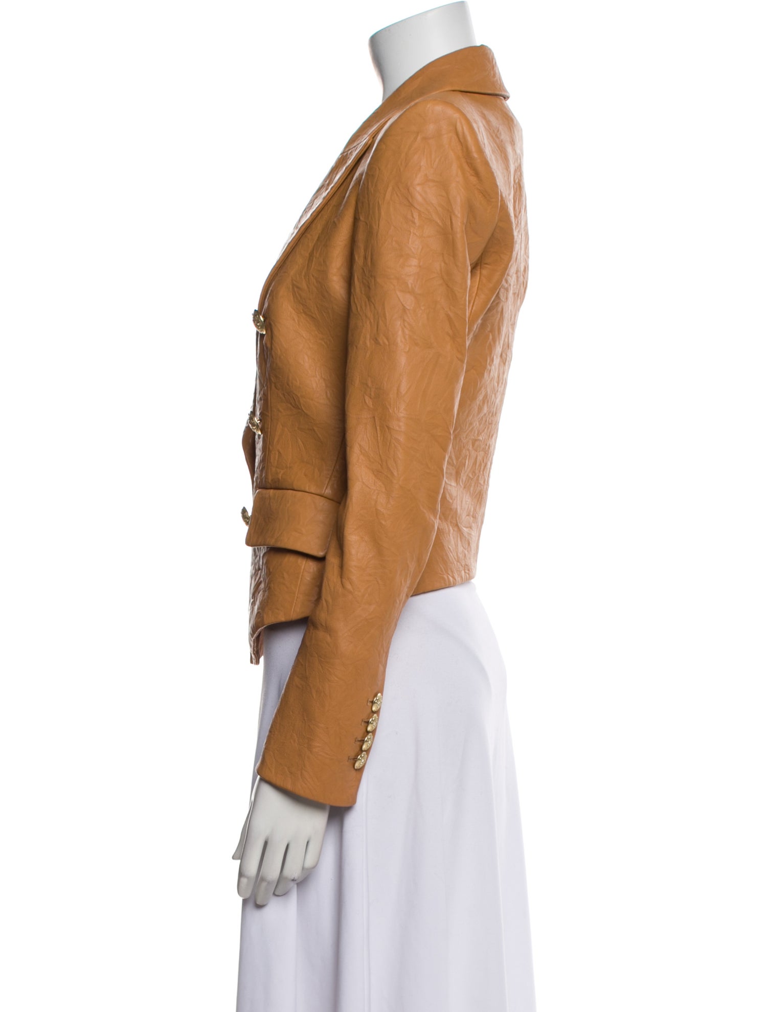 Veronica Beard Leather Blazer