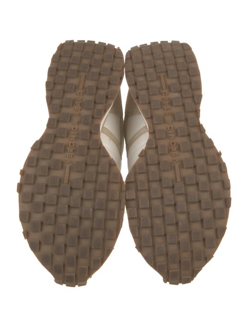 Veronica Beard Leather Graphic Print Athletic Sneakers