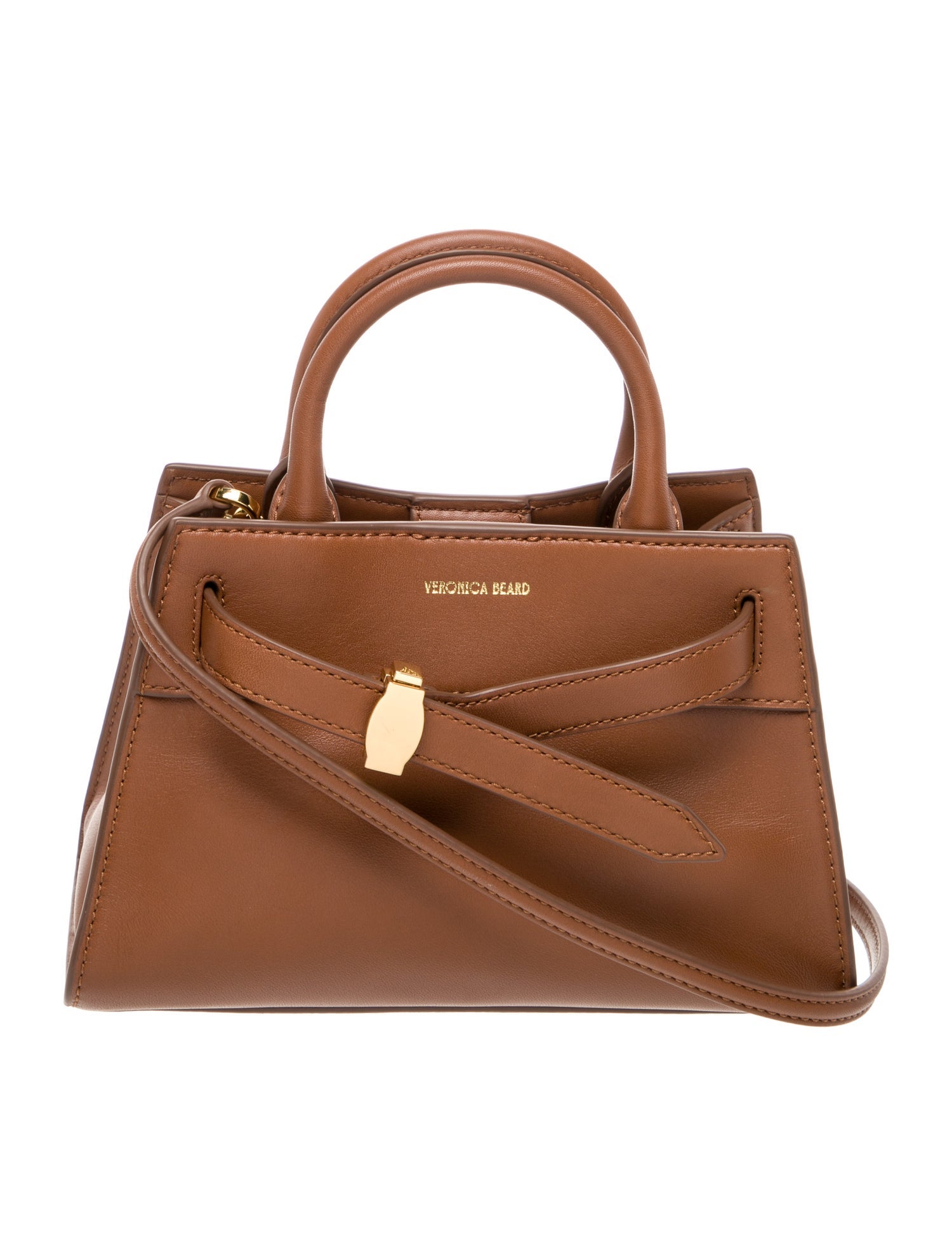 Veronica Beard Leather Top Handle Bag