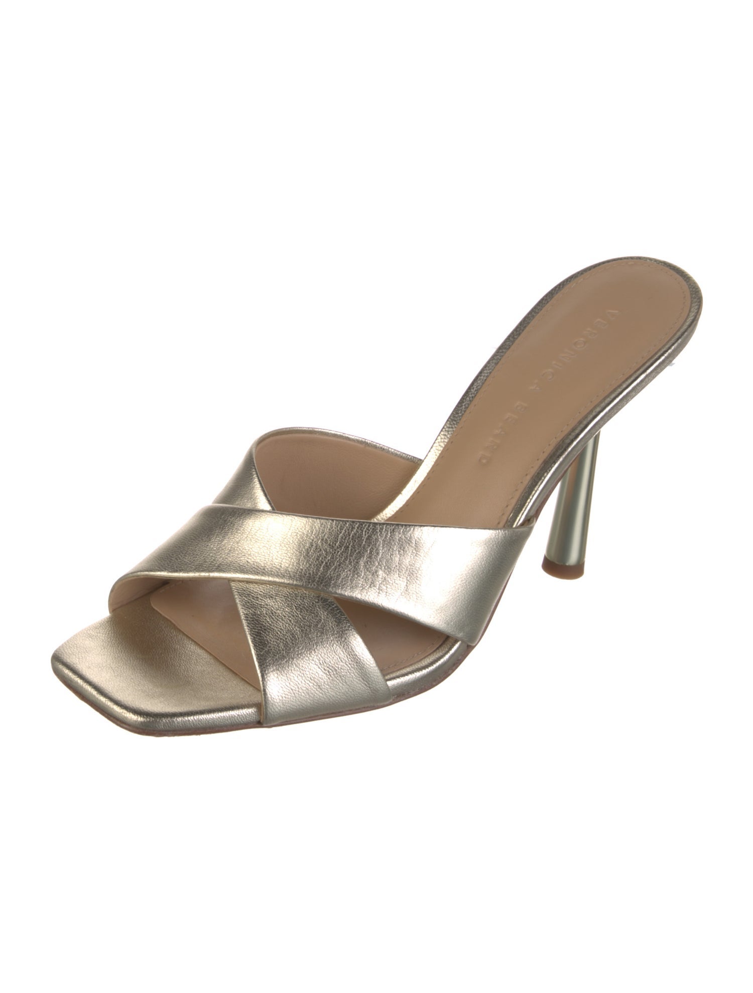 Veronica Beard Leather Slides