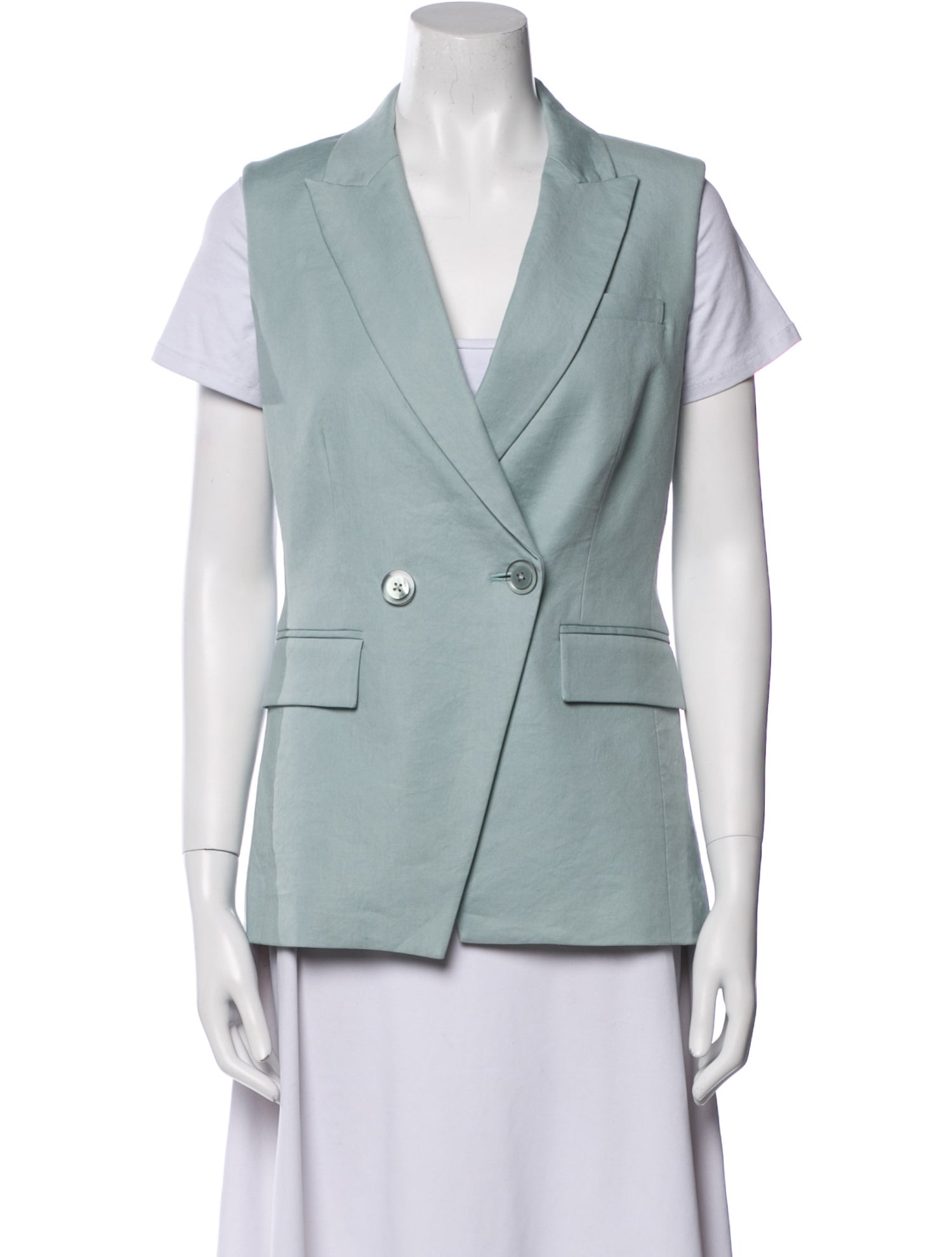 Veronica Beard Linen Vest w/ Tags