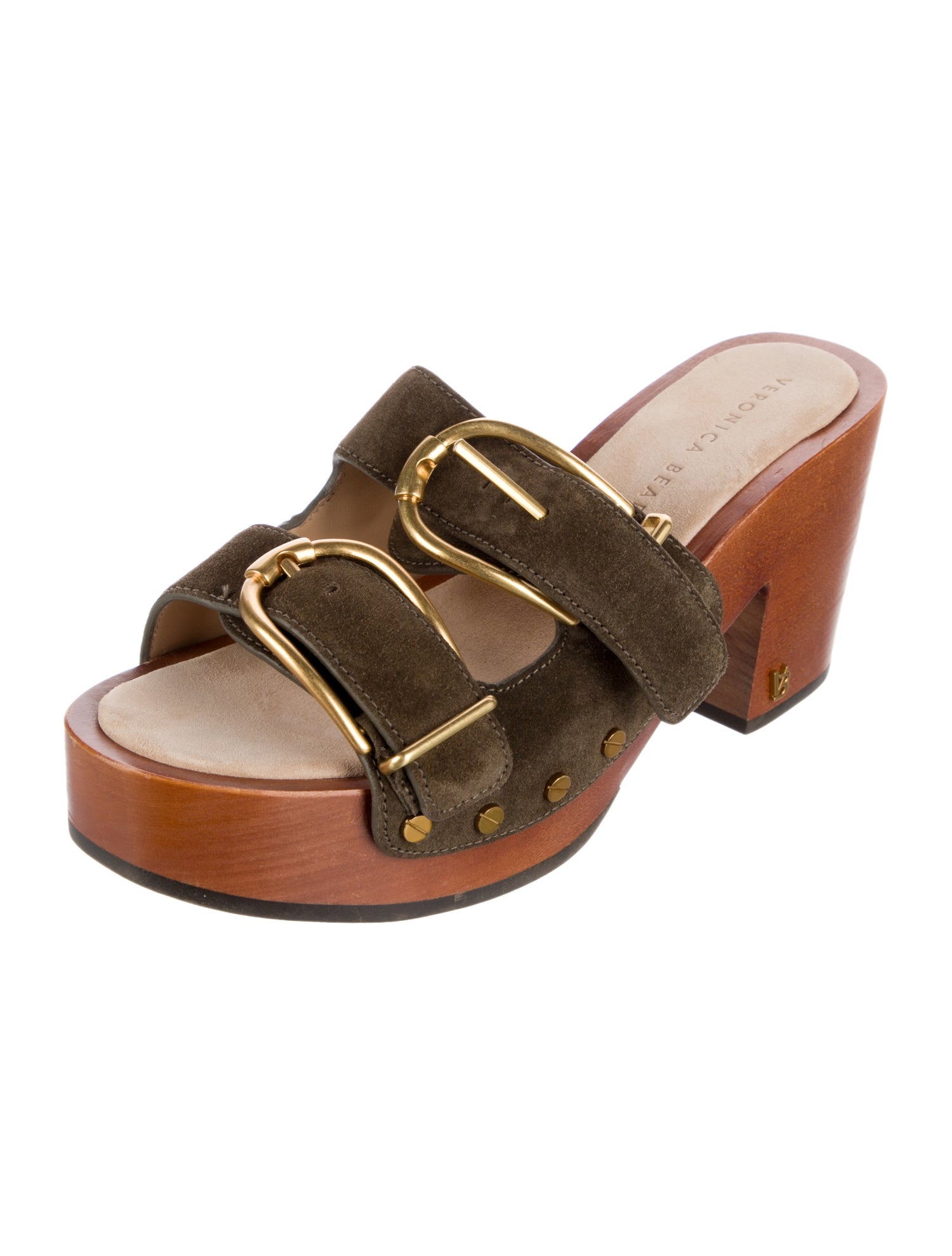 Veronica Beard Suede Slides