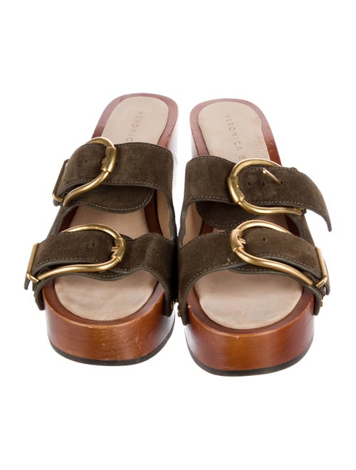 Veronica Beard Suede Slides