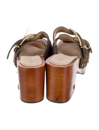 Veronica Beard Suede Slides