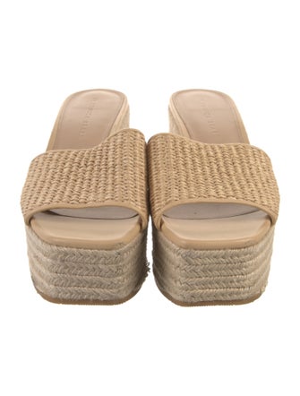 Veronica Beard Straw Espadrilles