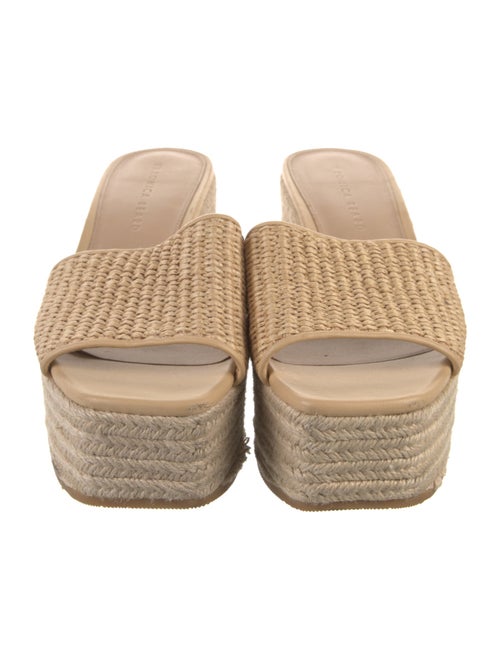 Veronica Beard Straw Espadrilles
