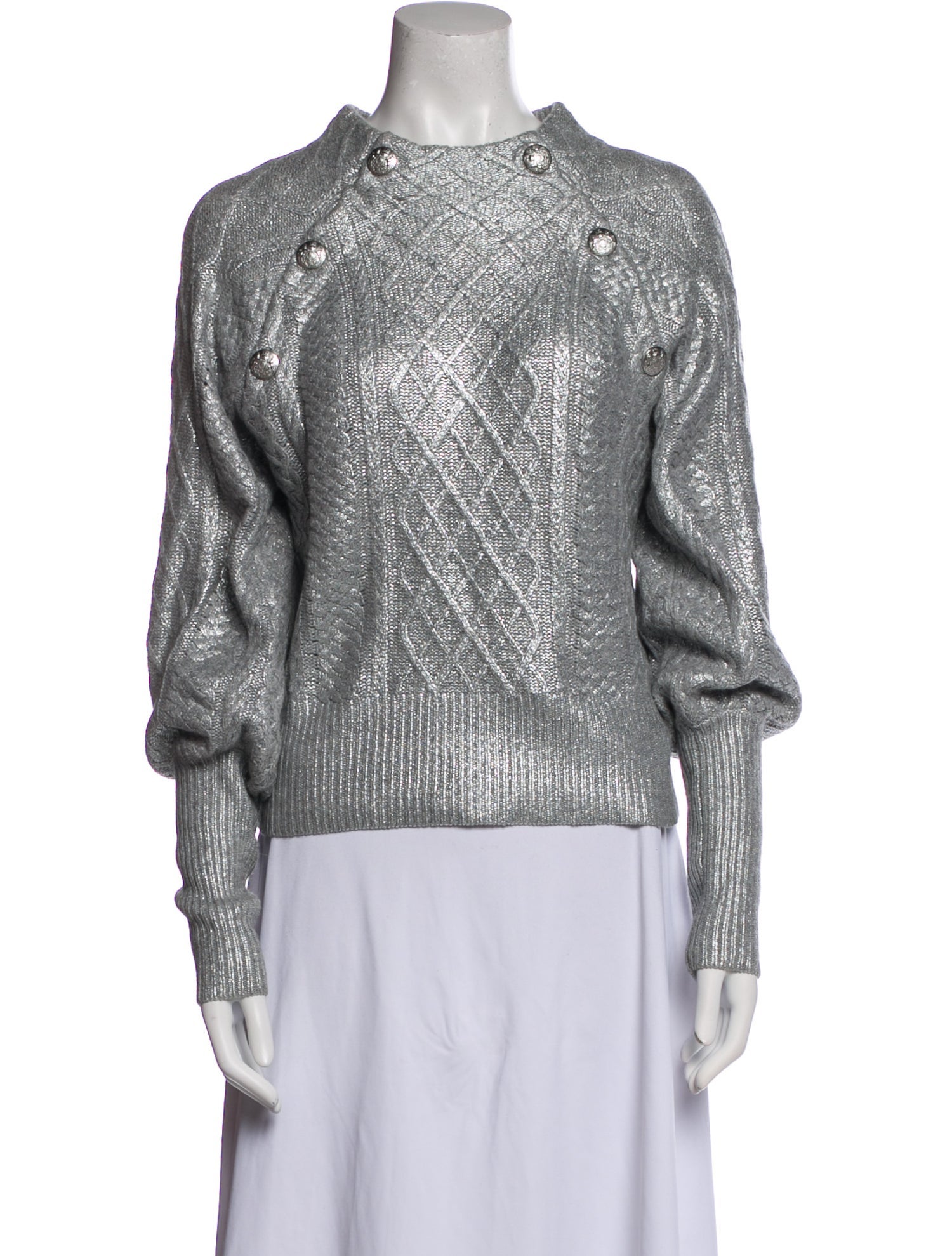 Veronica Beard Mock Neck Sweater