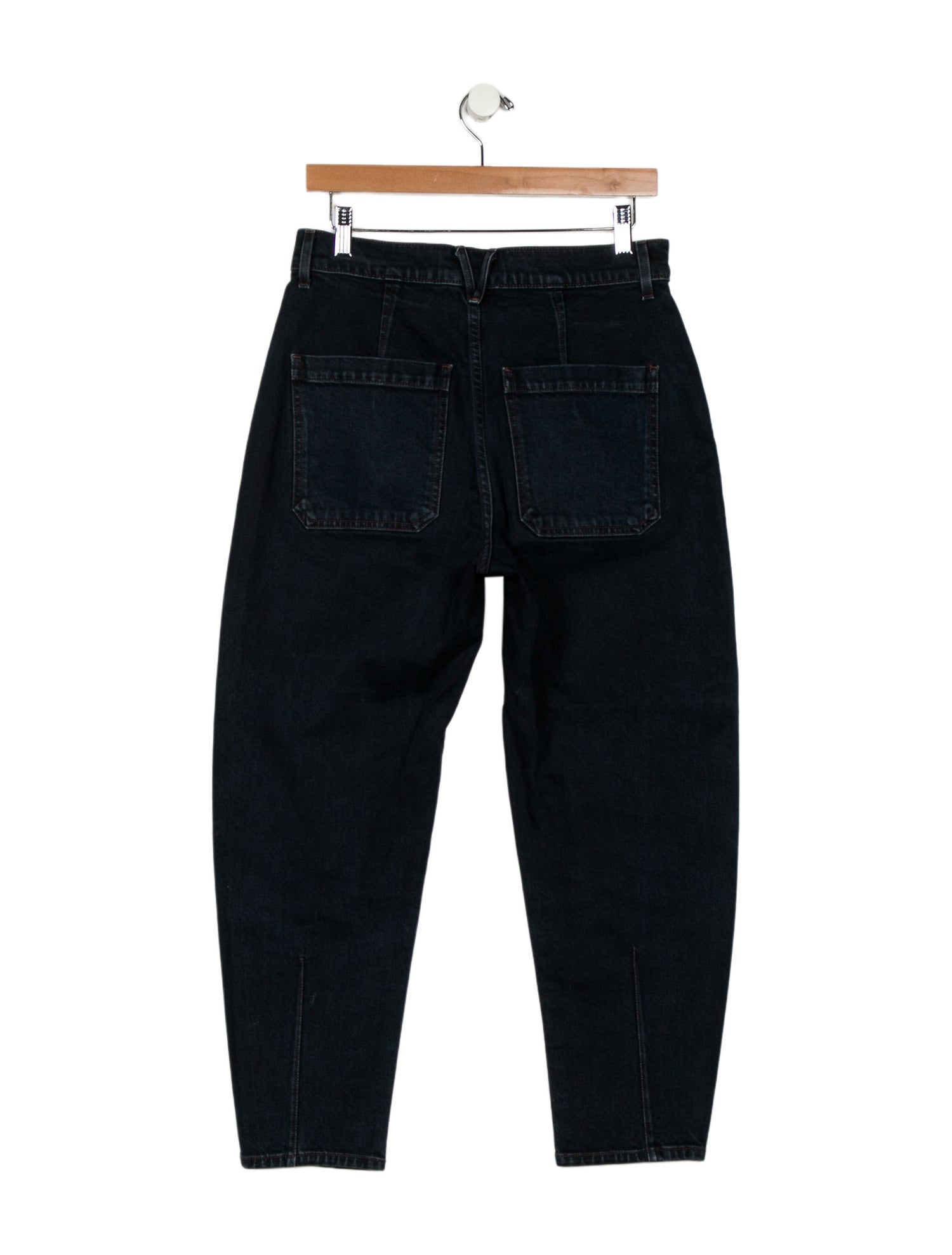 Veronica Beard High-Rise Straight Leg Jeans