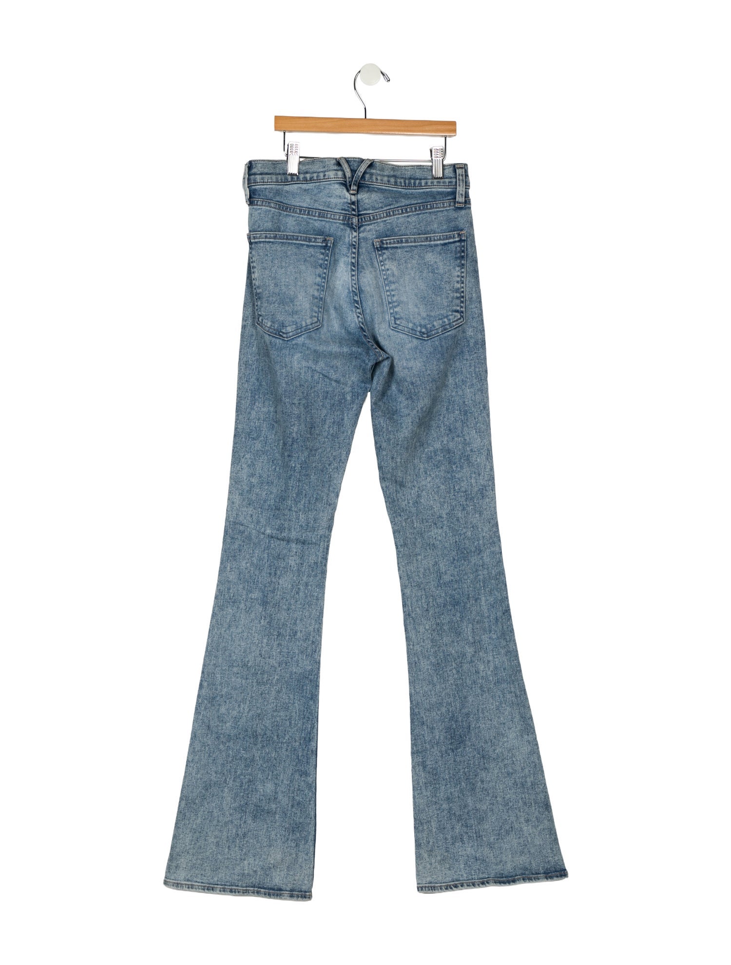 Veronica Beard Mid-Rise Wide Leg Jeans