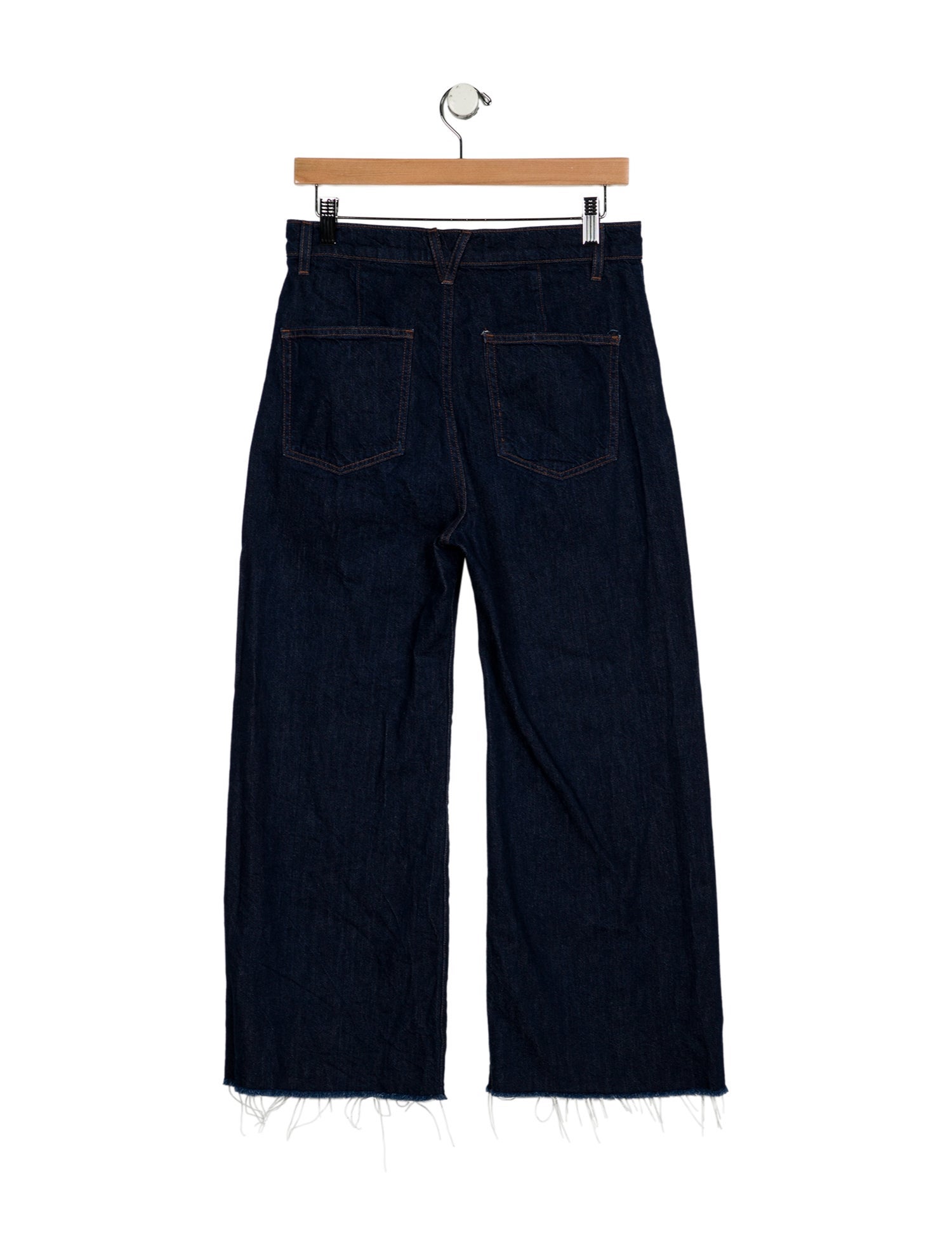 Veronica Beard High-Rise Wide Leg Jeans