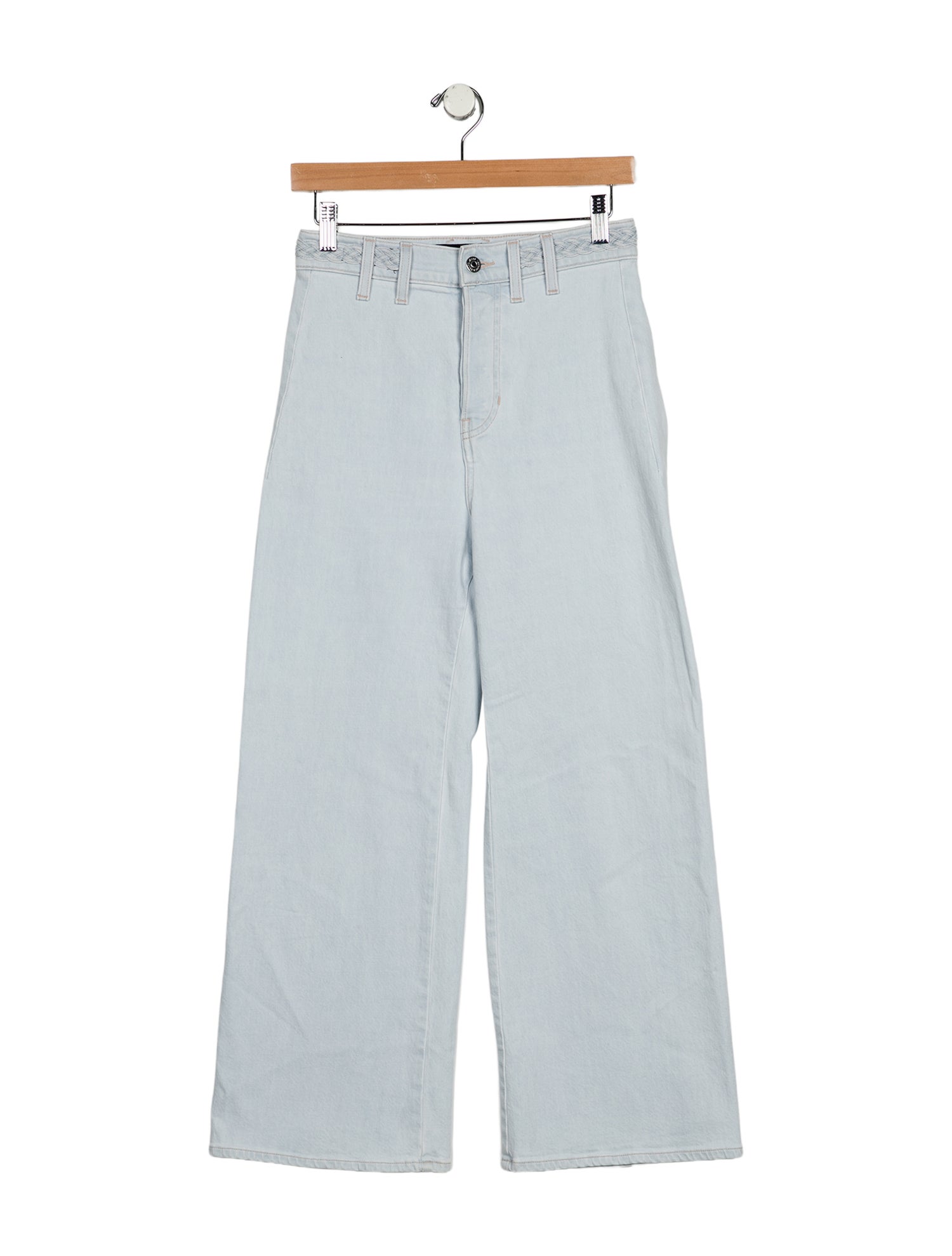 Veronica Beard High-Rise Wide Leg Jeans