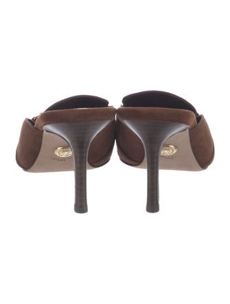 Veronica Beard Suede Mules