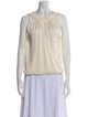 Veronica Beard Silk Scoop Neck Blouse