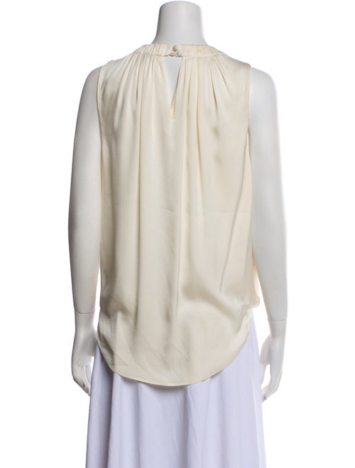 Veronica Beard Silk Scoop Neck Blouse