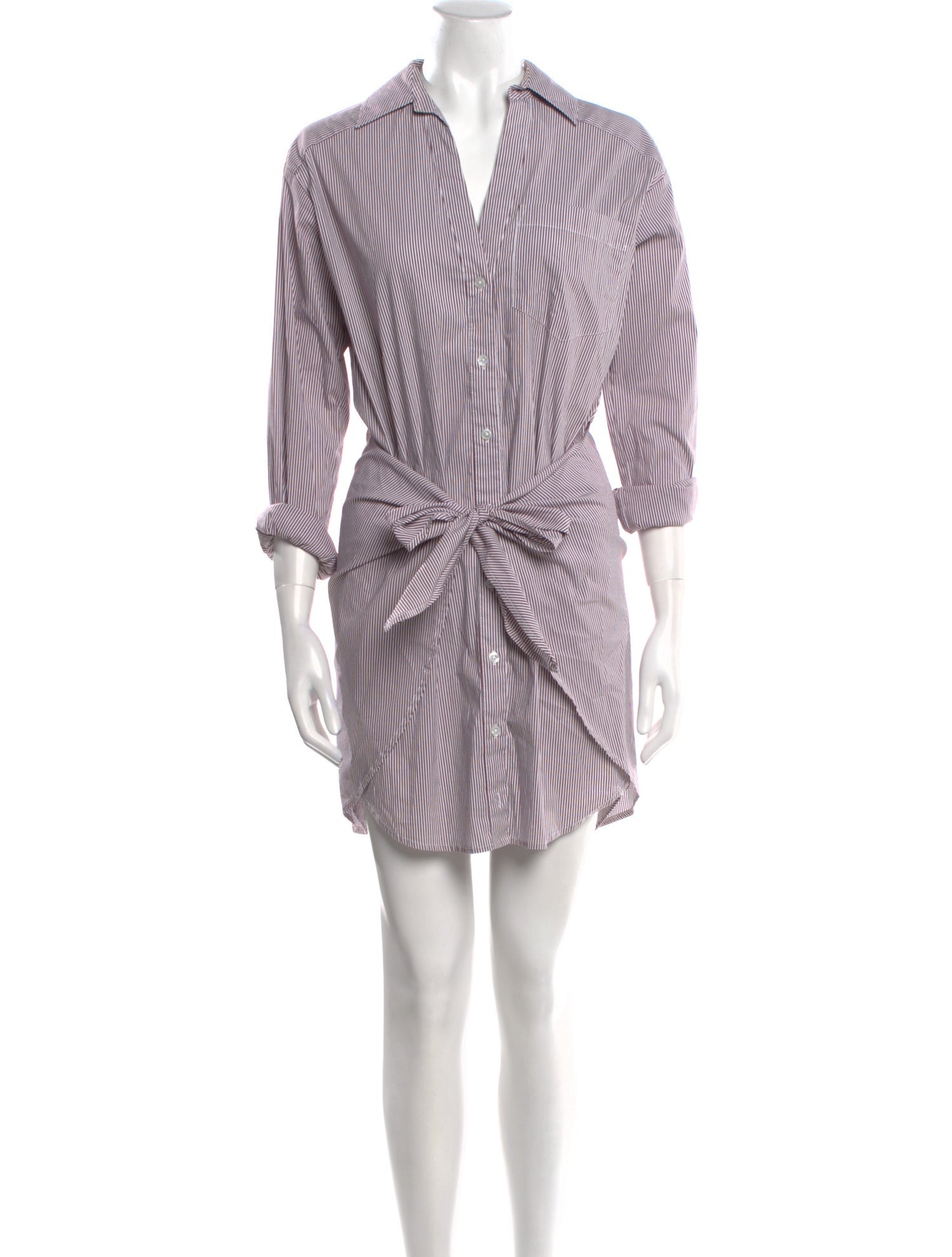 Veronica Beard Striped Mini Dress