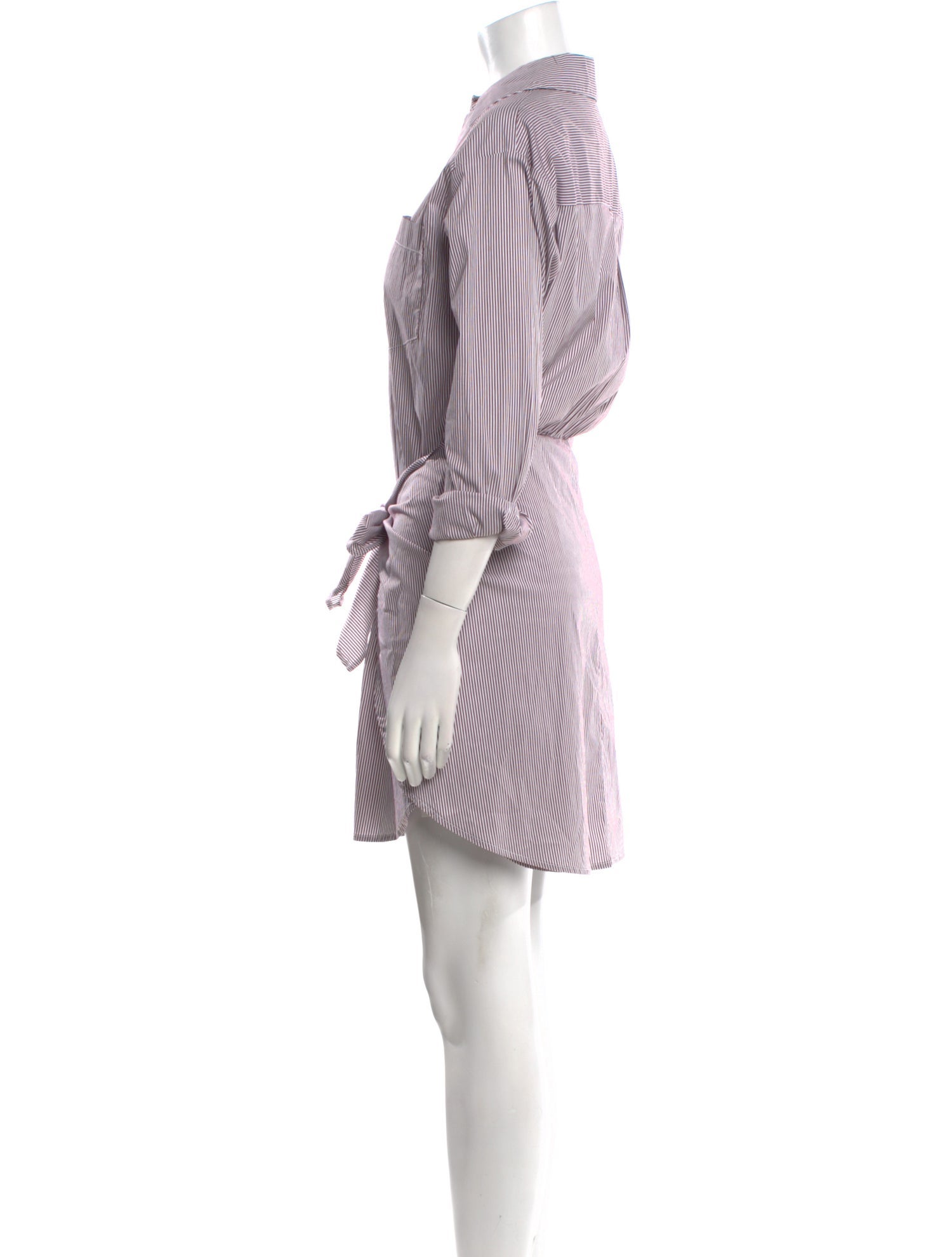 Veronica Beard Striped Mini Dress