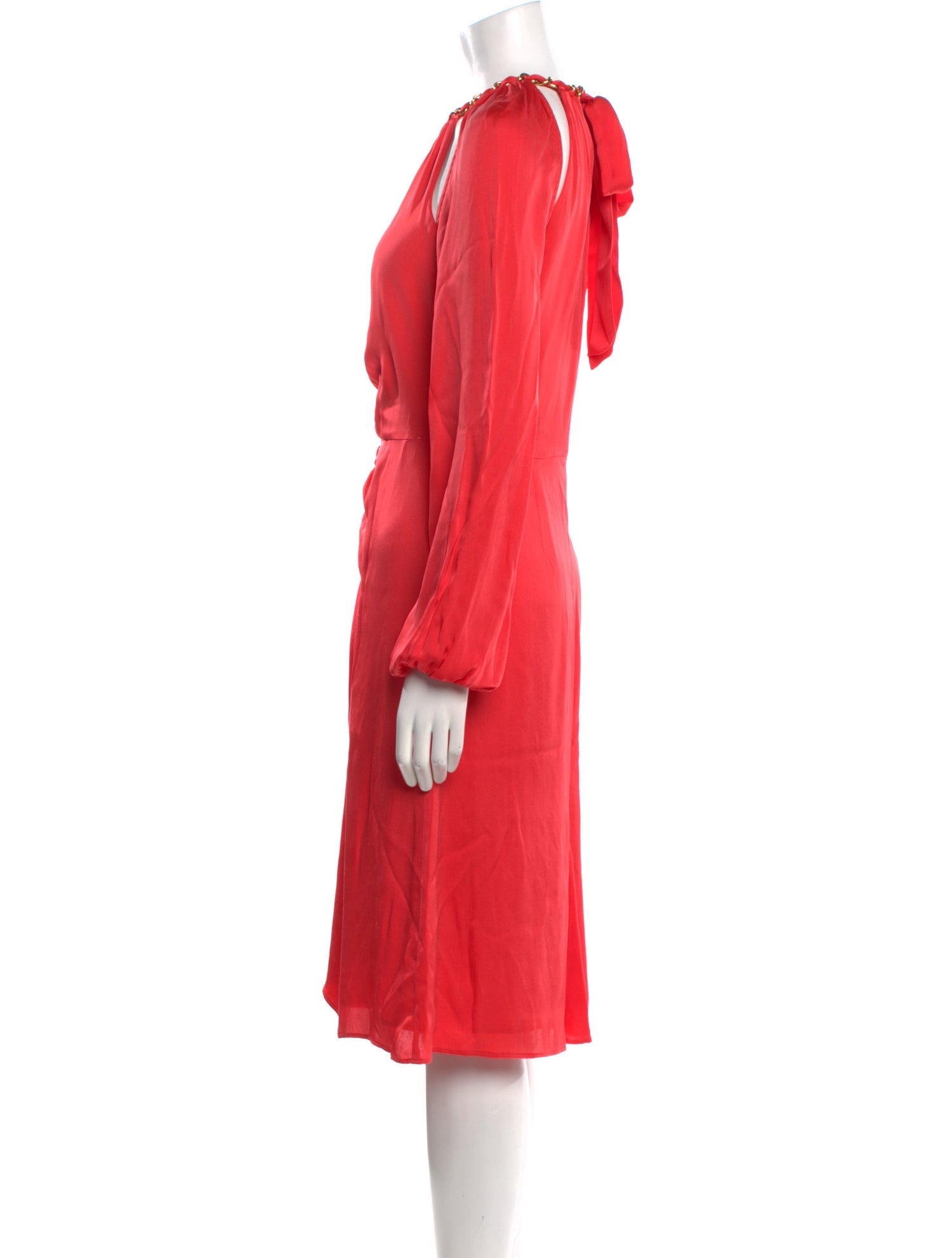 Veronica Beard Crew Neck Knee-Length Dress