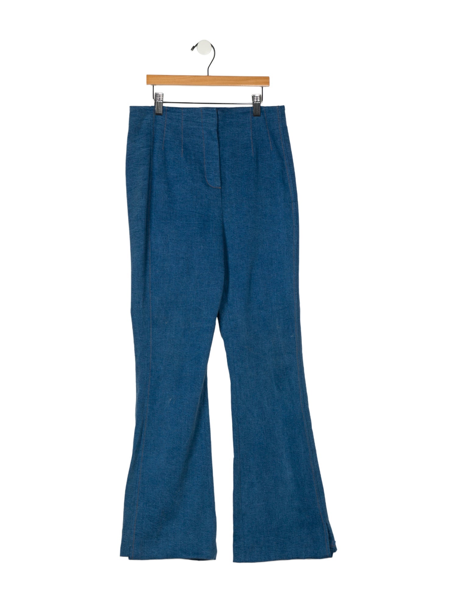 Veronica Beard High-Rise Wide Leg Jeans