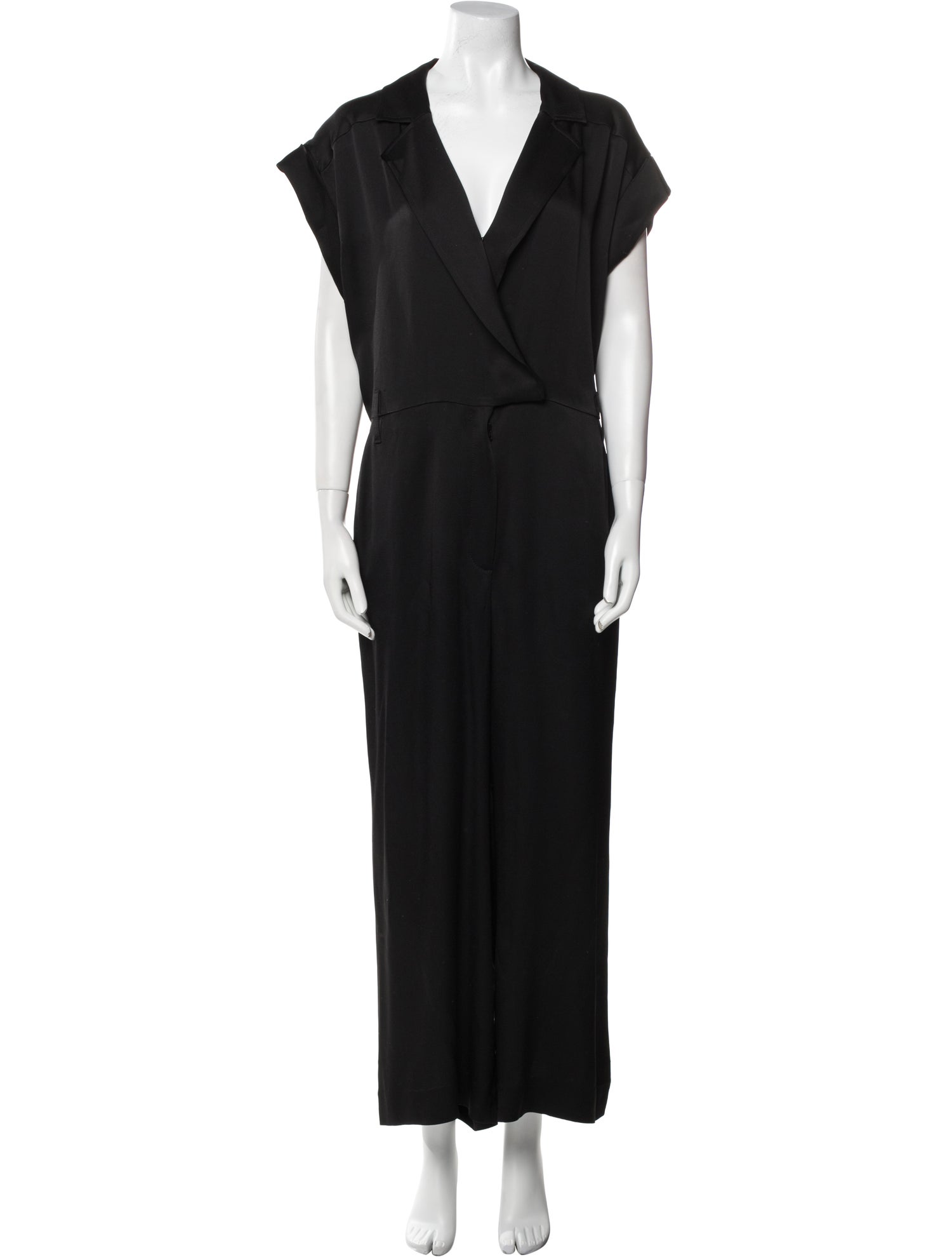Veronica Beard V-Neck Jumpsuit