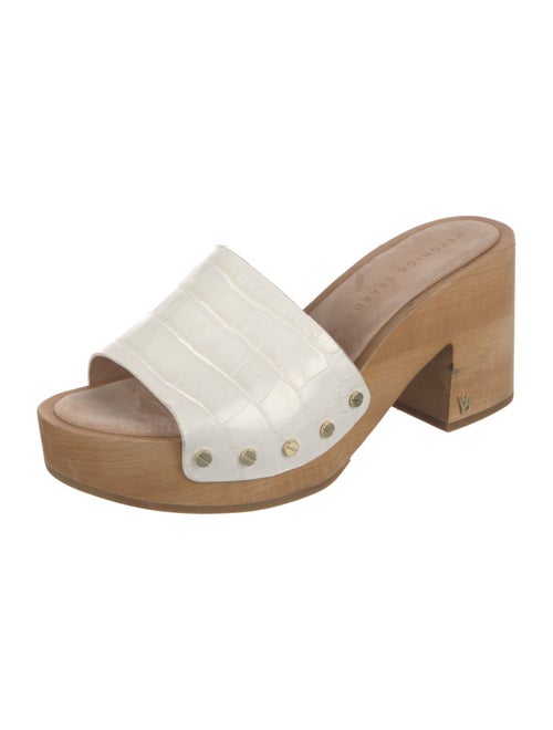 Veronica Beard Leather Slides