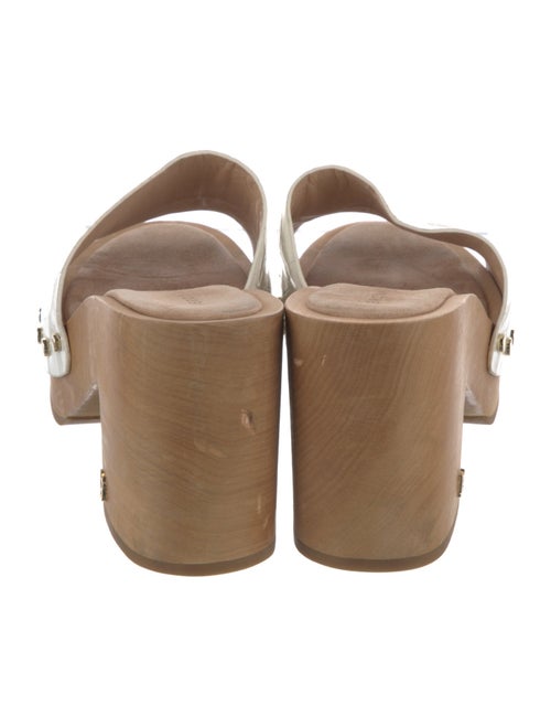 Veronica Beard Leather Slides