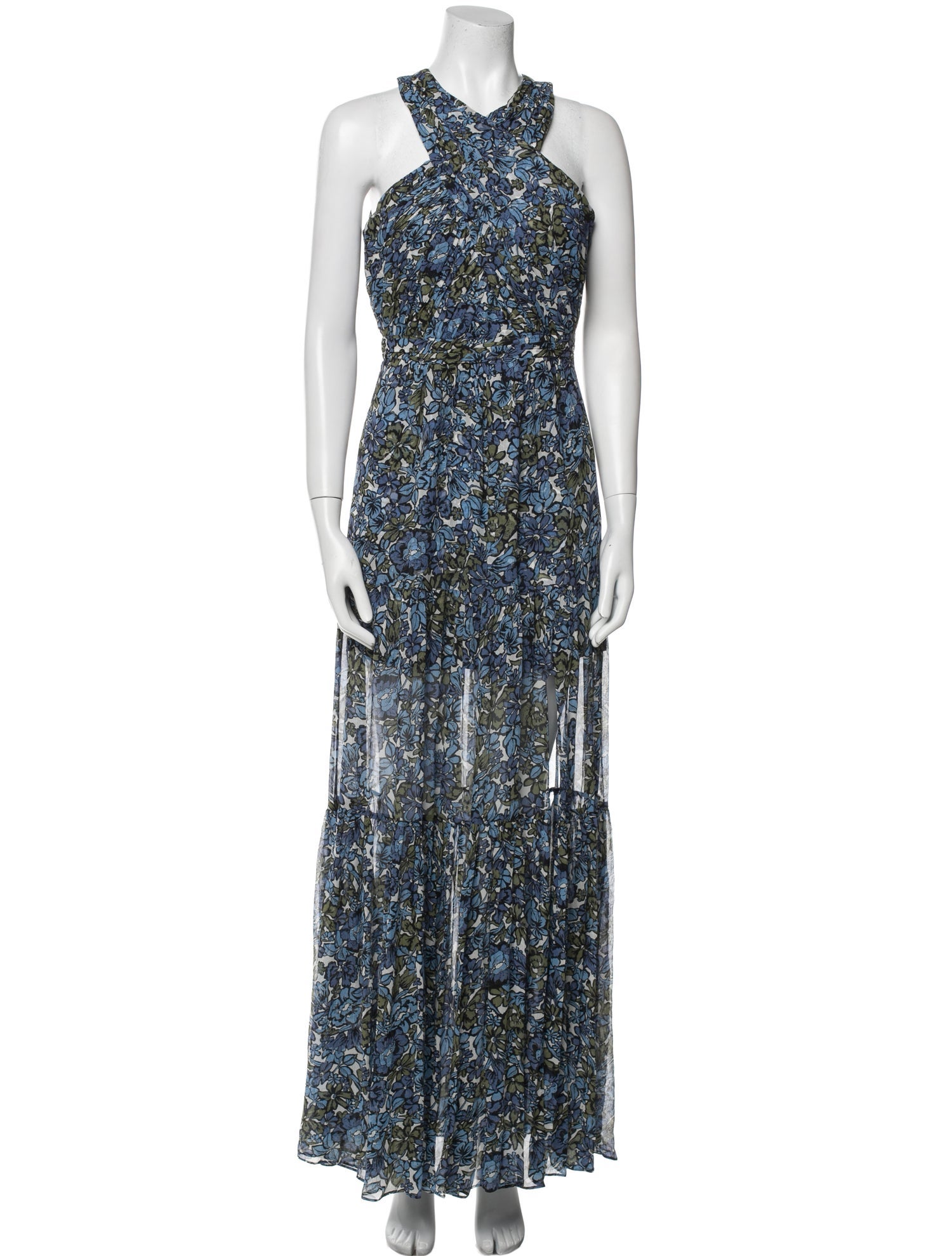 Veronica Beard Silk Long Dress